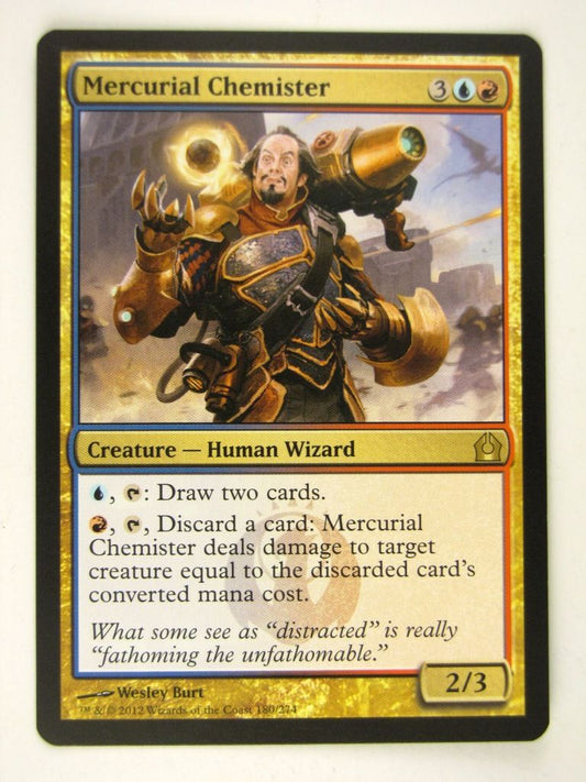 MTG played Cards: MERCURIAL CHEMISTER # 13J61
