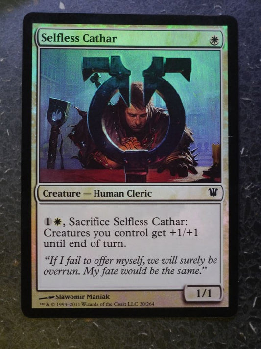 MTG Magic Cards: SELFLESS CATHAR FOIL # 4I74
