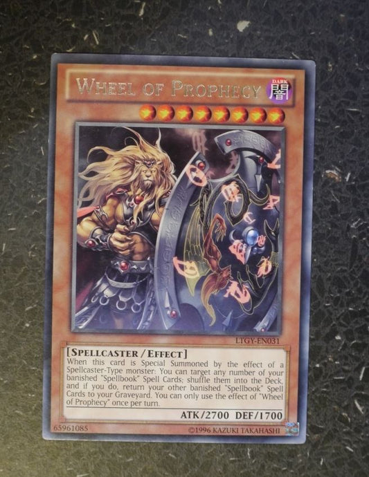 YuGiOh Cards:  WHEEL PF PROPHECY LTGY RARE # G91