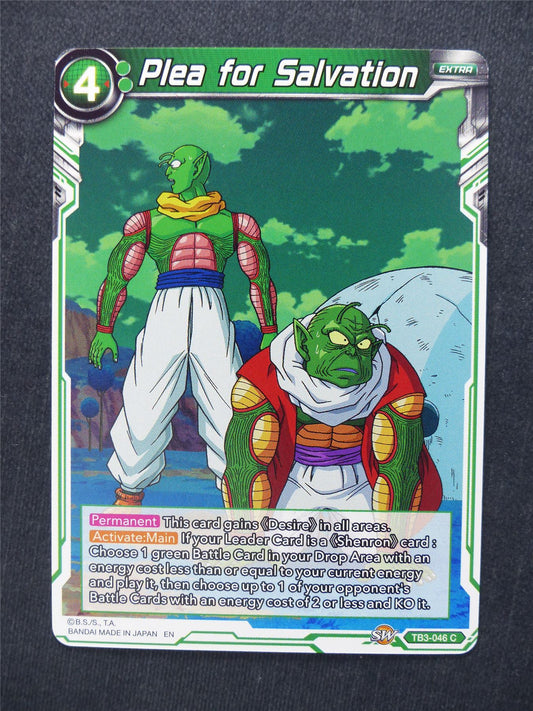 Plea for Salvation - Dragon Ball Super Cards #D3