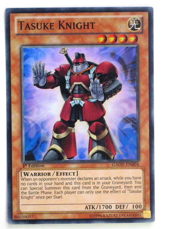 YU-GI-OH yugioh CCG - TASUKE KNIGHT GAOV