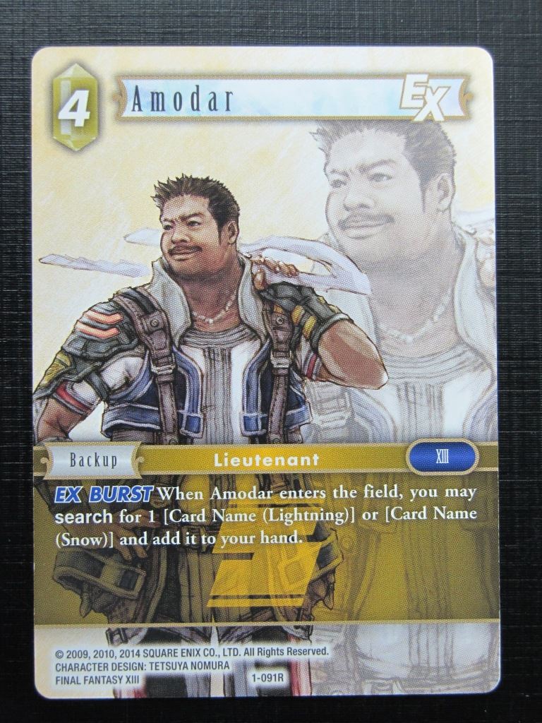 Final Fantasy Cards: AMODAR 1-091R # 27C68