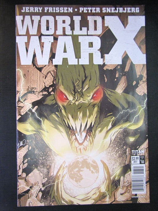 Titan Comics: WORLD WAR X #3 MARCH 2017 # 28A69