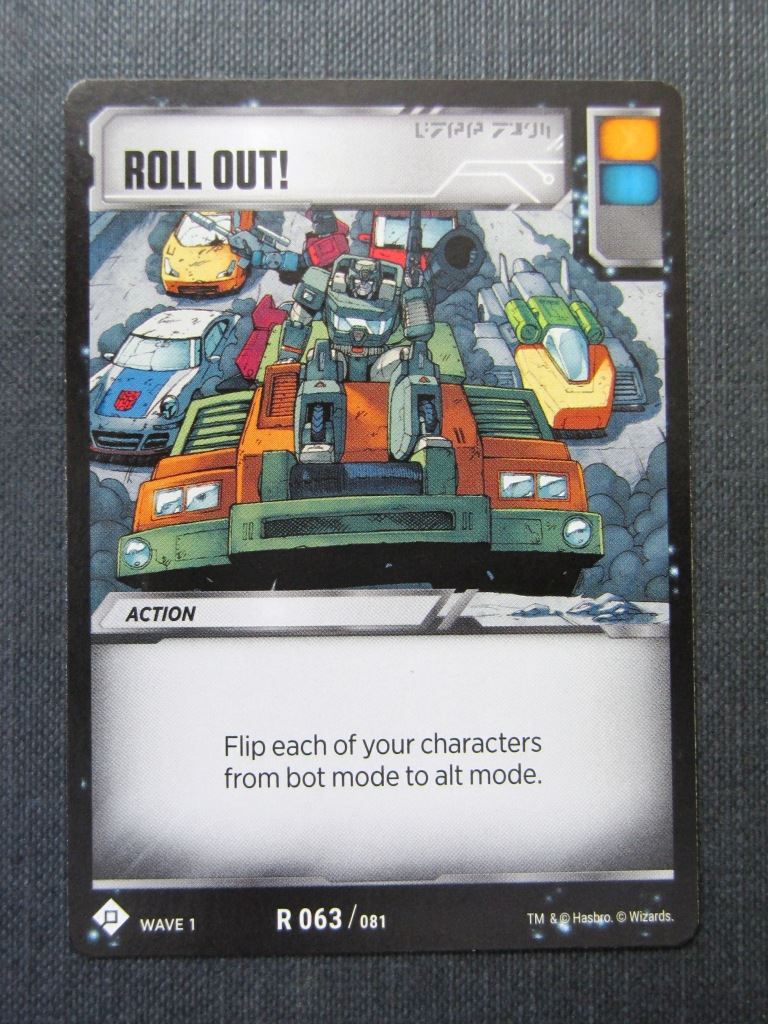 Roll Out! R 063/081 - Transformers Card # 2I24