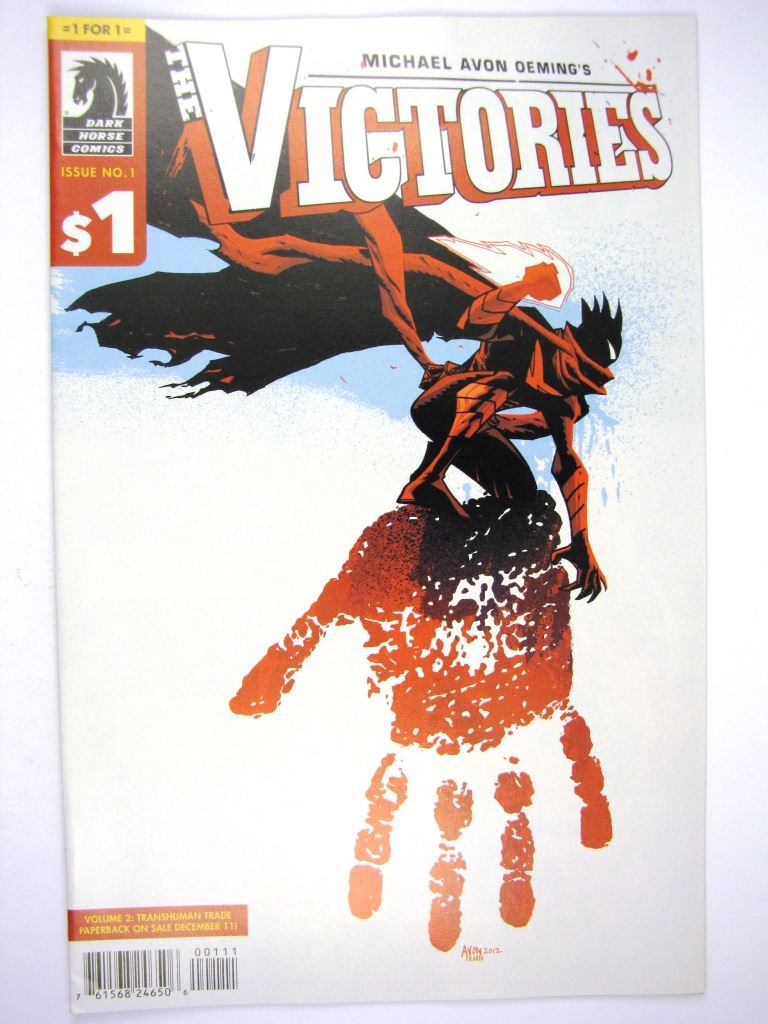 Dark Horse Comic: ONE FOR ONE: THE VICTORIES #1 NOVEMBER 2013 # 18B34