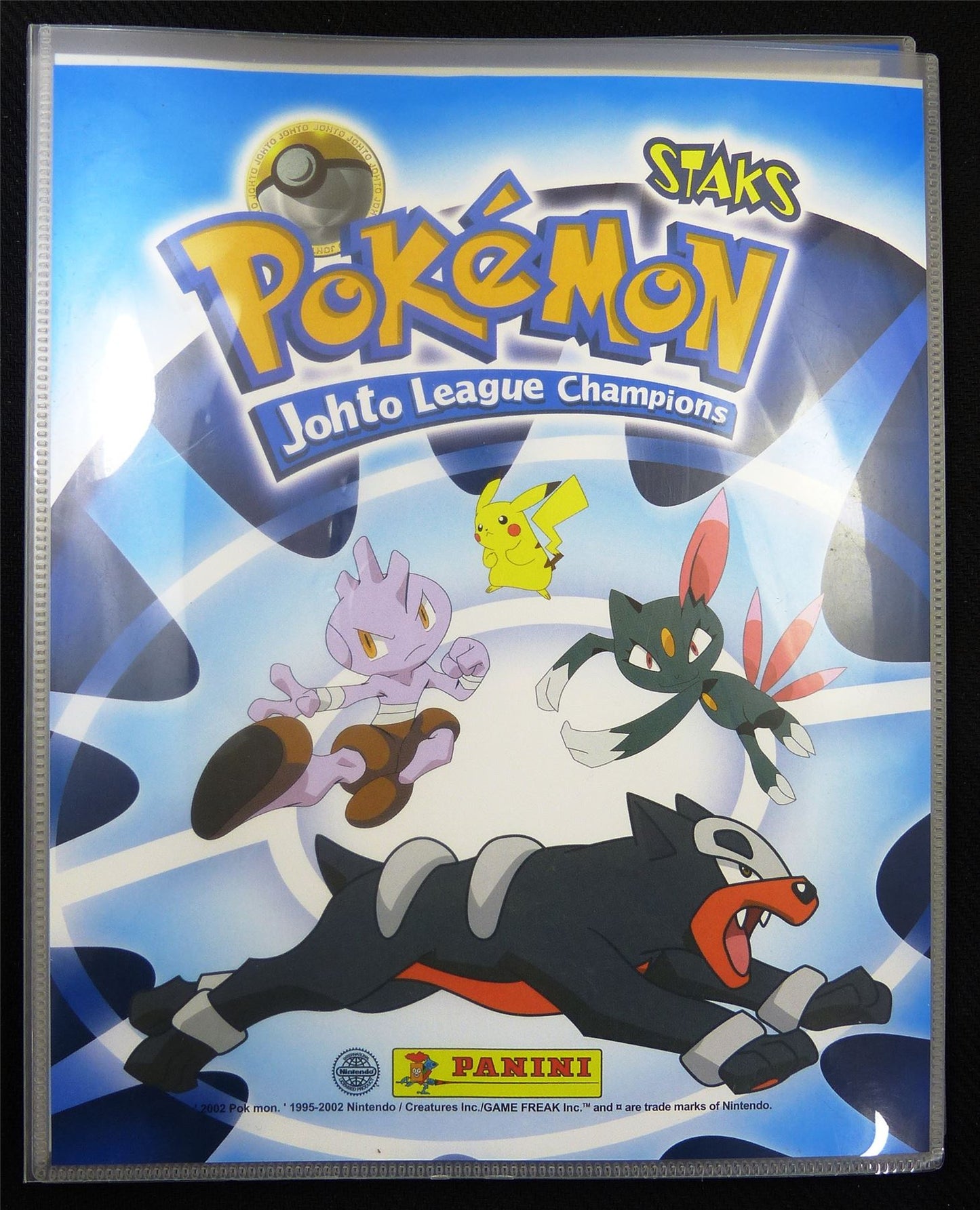 Album Pokemon Johto League Champions / Panini