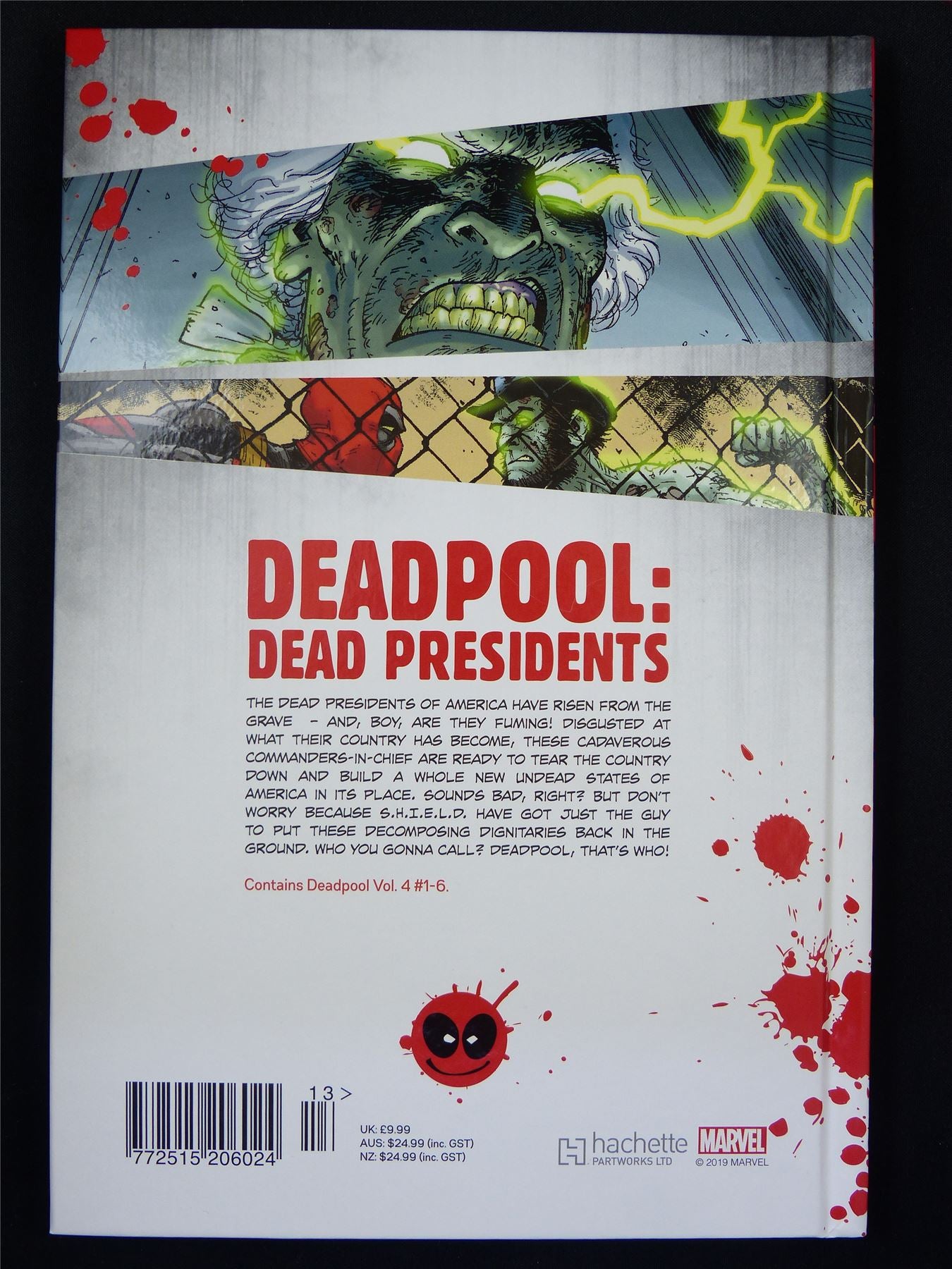 DEADPOOL: Dead Presidents - Marvel Graphic Hardback #2RU