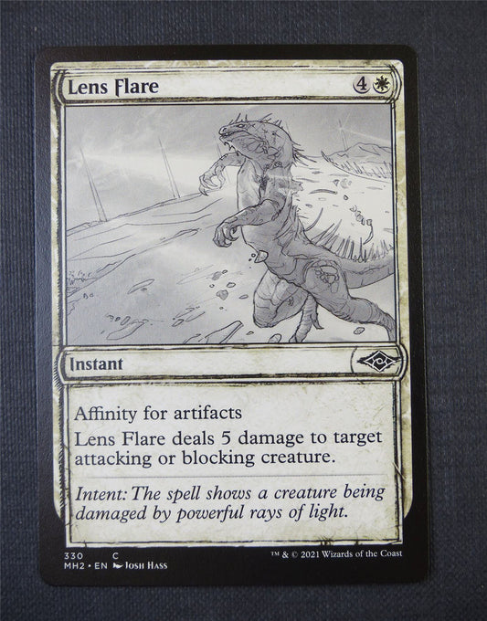 Lens Flare Sketch - Mtg Card #50Y