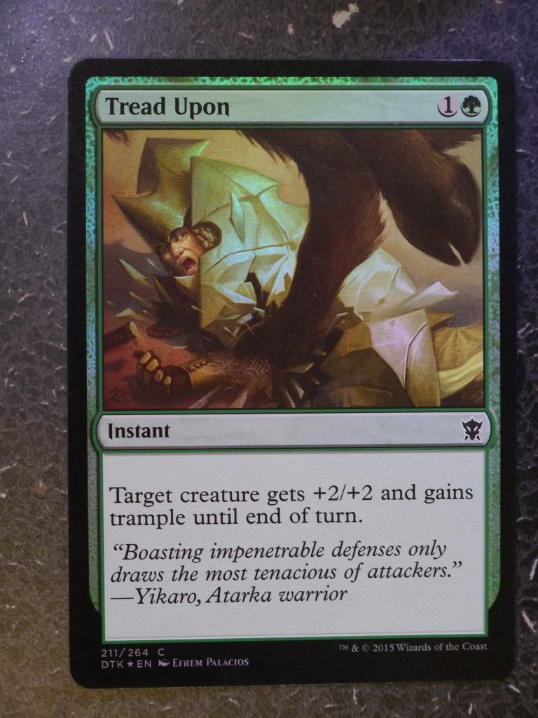 MTG Cards: TREAD UPON FOIL # 5A82