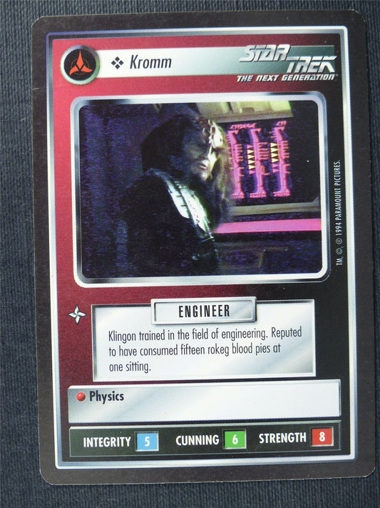 Kromm - NG - Star Trek Cards #S4