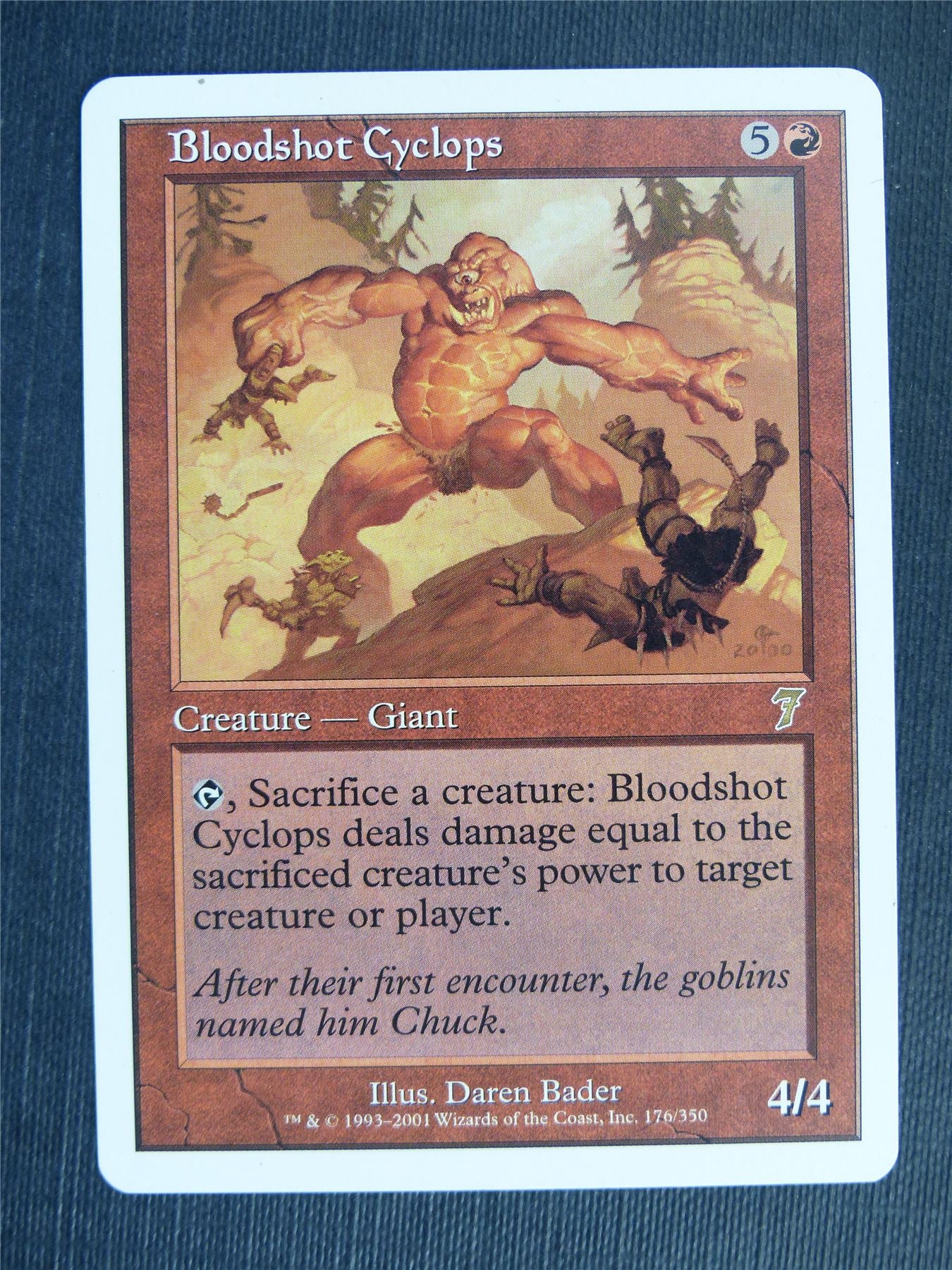 Bloodshot Cyclops - Mtg Magic Cards #QP