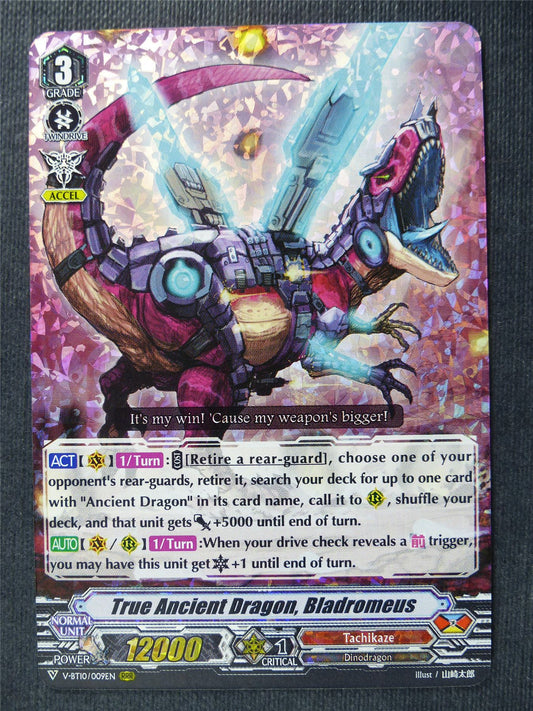 True Ancient Dragon Bladromeus V-BT10 RRR - Vanguard Cards #1EM