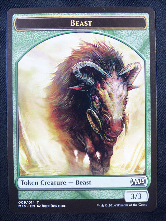 Beast Token - Mtg Card #2CM