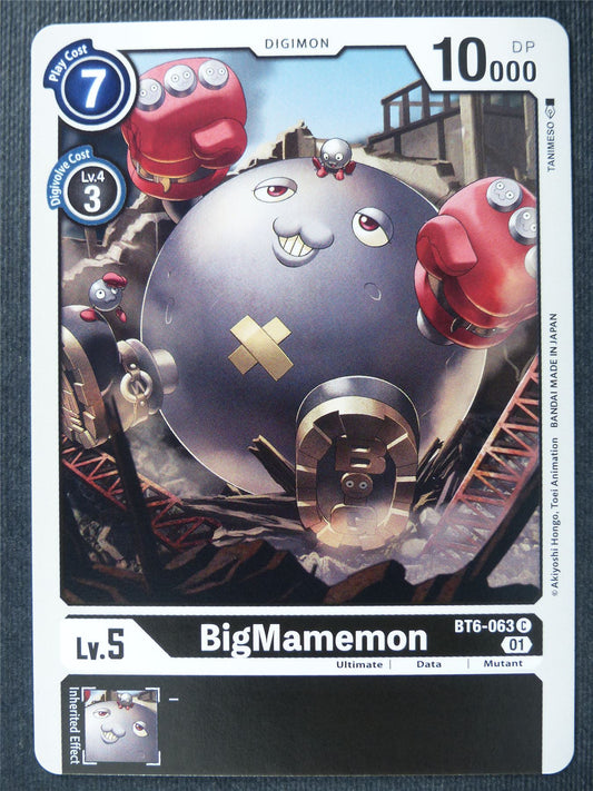 BigMamemon BT6-063 C - Digimon Card #27Y