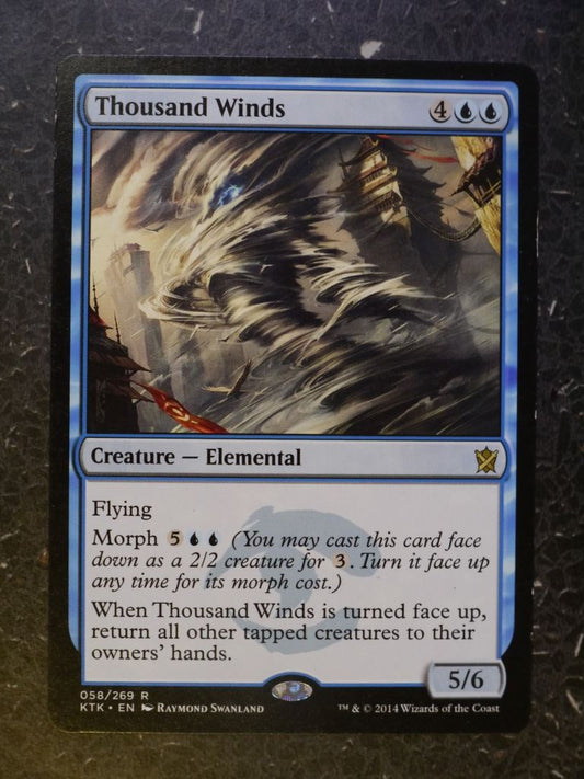 MTG Magic Cards: THOUSAND WINDS # 6D63