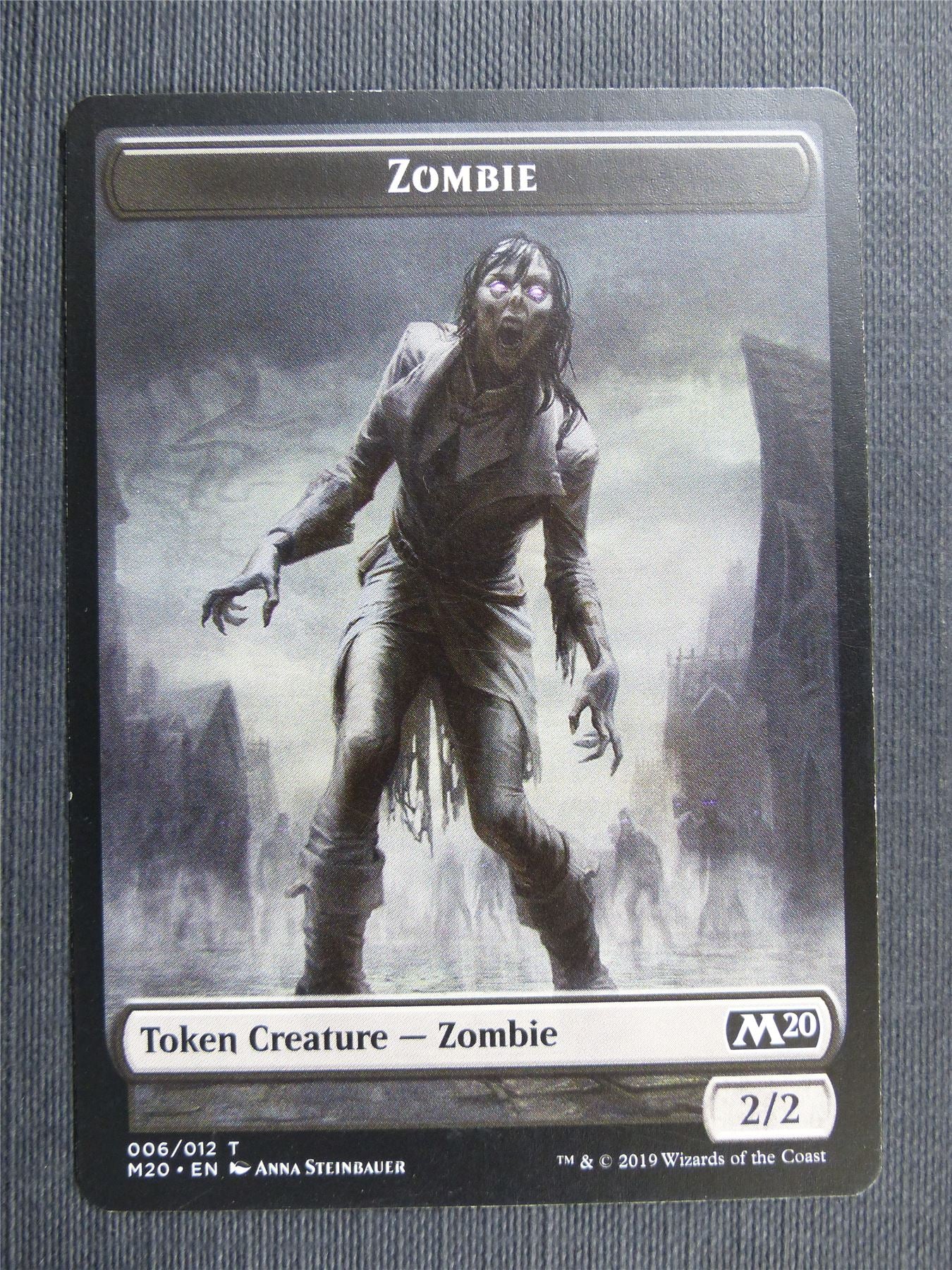 Zombie Token - Mtg Magic Cards #466