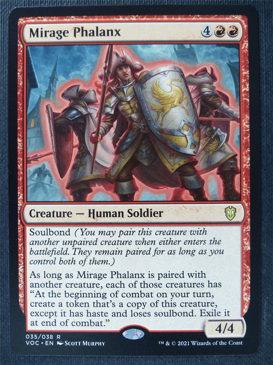 Mirage Phalanx - Crimson Vow - Mtg Card #2H1