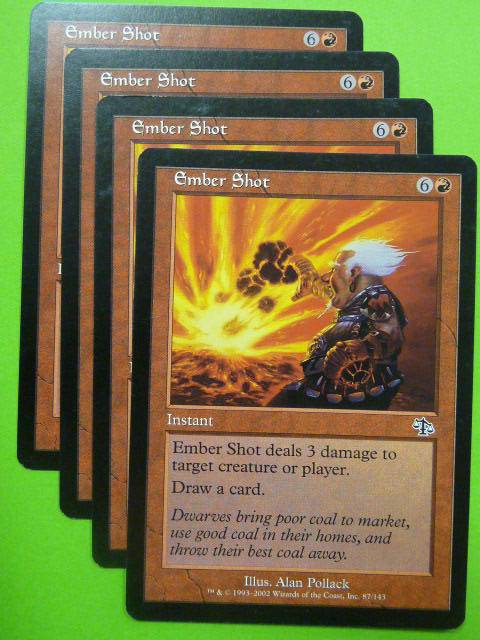 MTG magic: EMBER SHOT x4