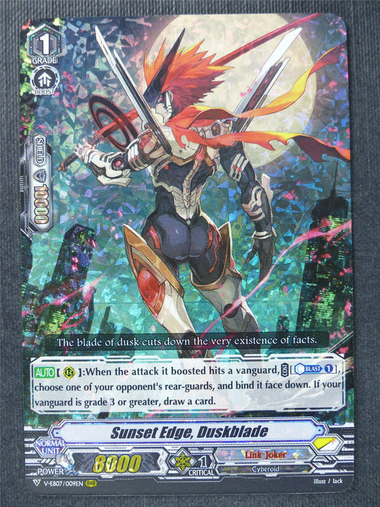 Sunset Edge Duskblade V-EB07 RRR - Vanguard Cards #3D