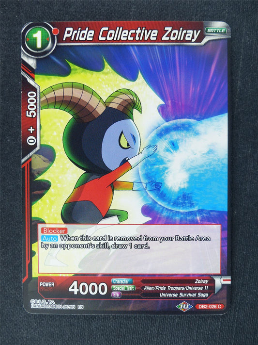 Pride Collective Zoiray - Dragon Ball Super Cards #I6
