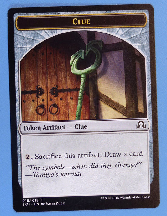 Clue - Token - Mtg Card # 2I83