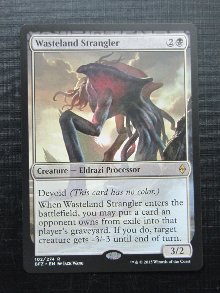 MTG Magic Cards: WASTELAND STRANGLER # 23H82