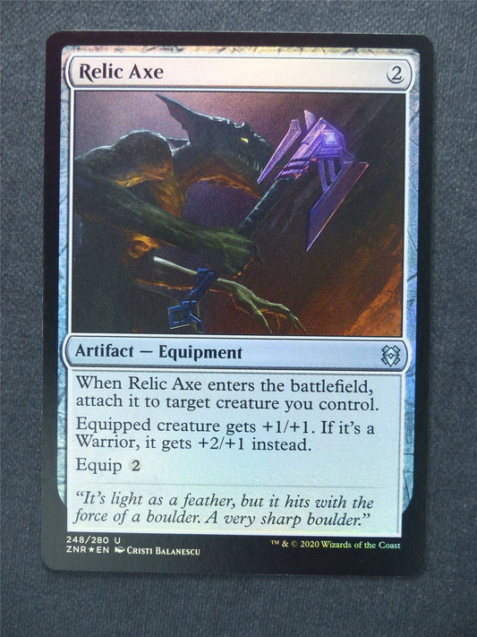 Relic Axe Foil - Mtg Magic Cards #U4