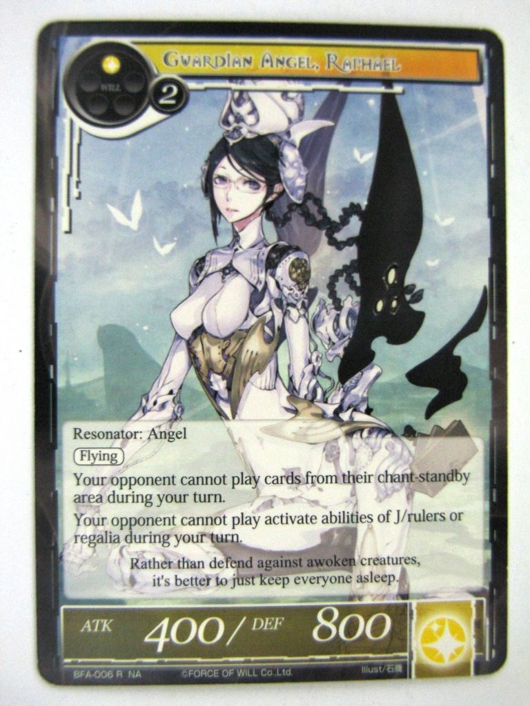 Force Of Will Cards: GUARDIAN ANGEL, RAPHAEL # 13C3