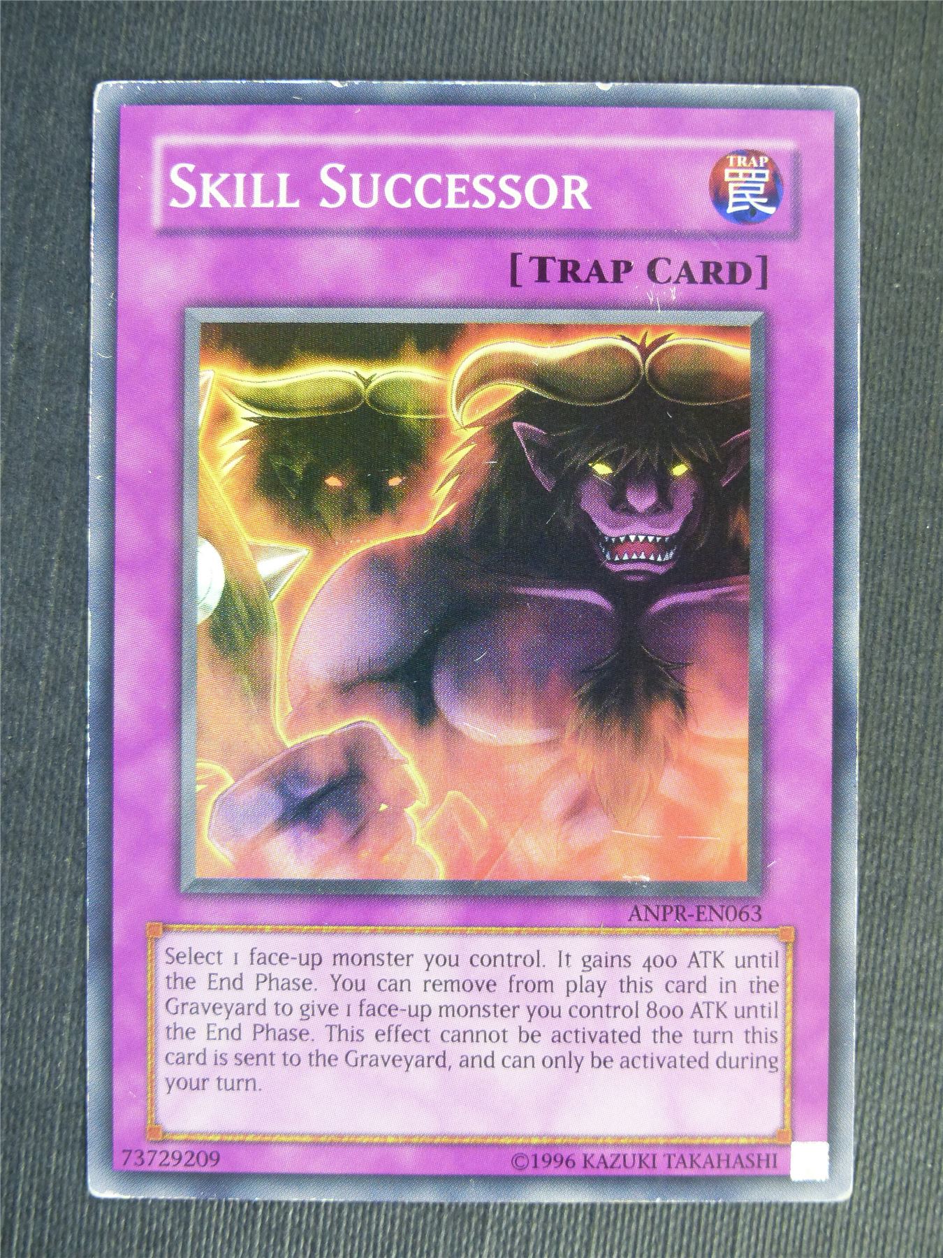 Skill Successor ANPR Super Rare played - Yugioh Cards #2AO