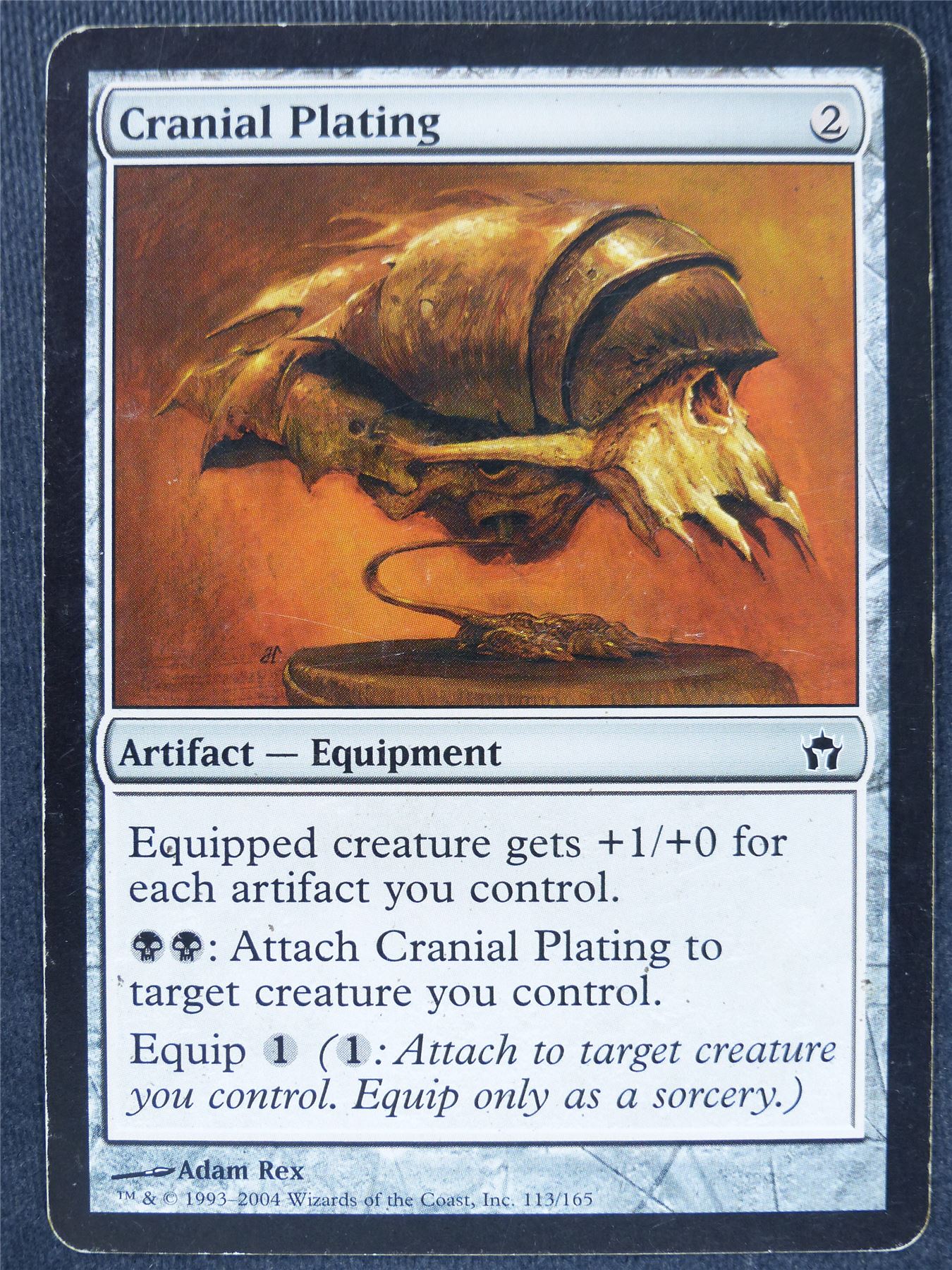 Cranial Plating played - Mtg Magic Cards #EC