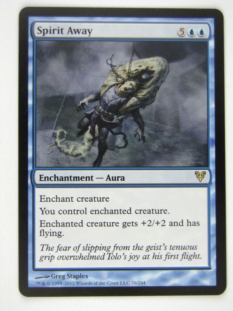MTG played Cards: SPIRIT AWAY # 13G1