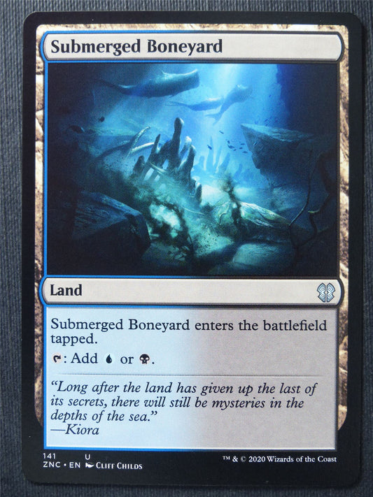 Submerged Boneyard - Mtg Magic Cards #1FW