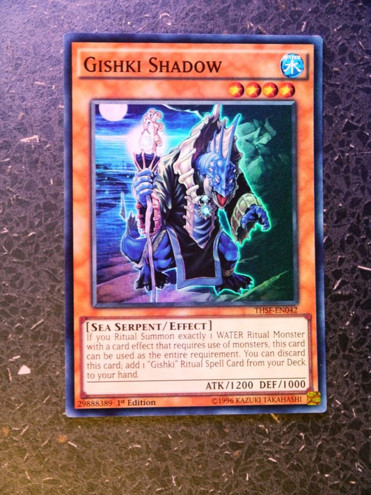 Yugioh Cards:GISHKI SHADOW THSF SUPER RARE # H57