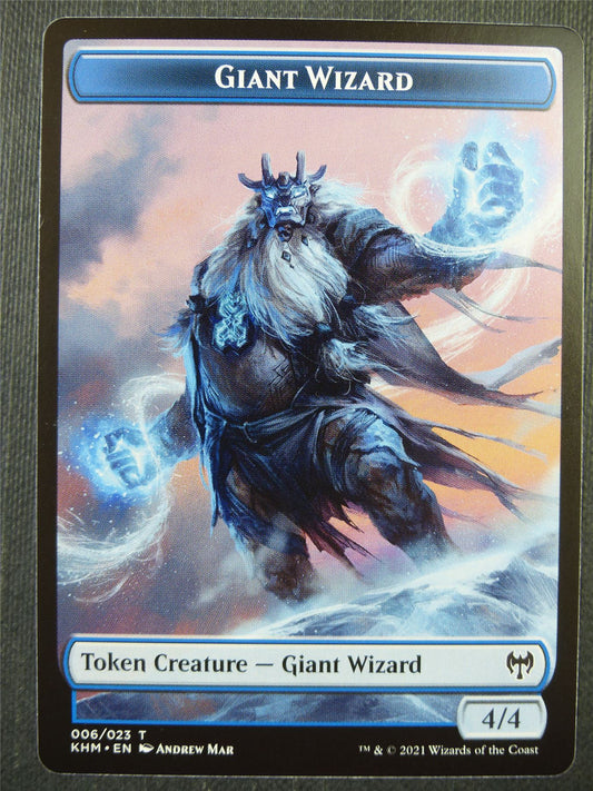 Giant Wizard Token - Mtg Card #6B3
