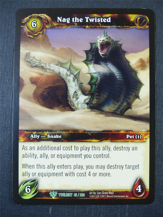 Nag the Twisted 45/220 - WoW Card #146