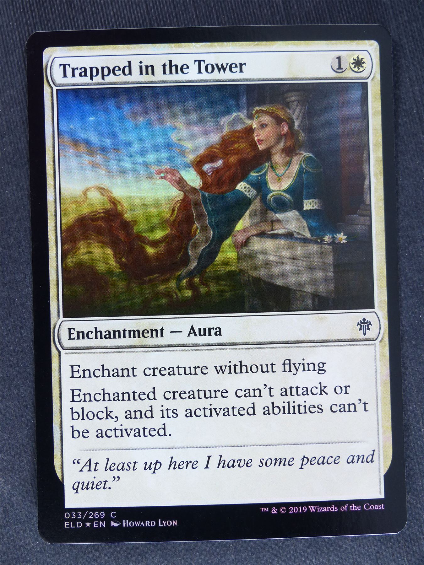 Trapped in the Tower Foil - Mtg Mgic Cards #T7