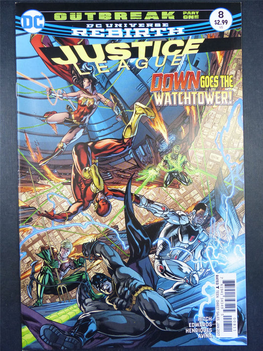 JUSTICE League #8 - DC Comics #6G