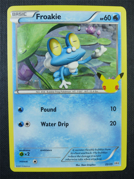 Froakie 22/25 Mcdonalds Promo - Pokemon Card #6QX