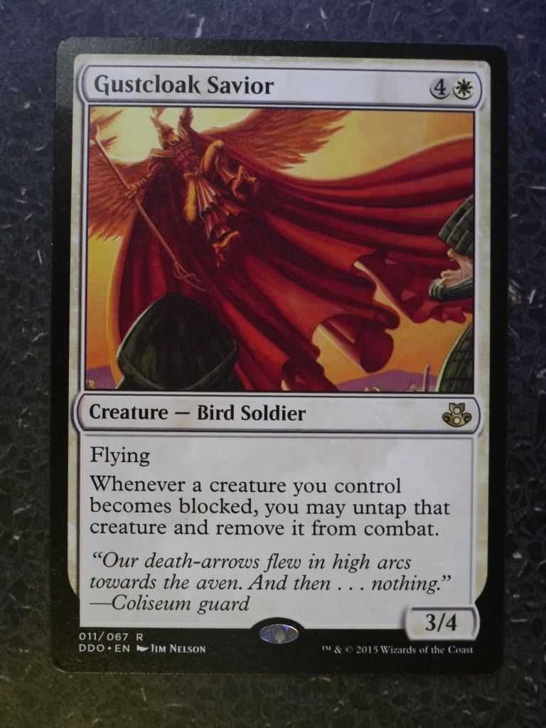 MTG Magic Card: GUSTCLOACK SOLDIER # 6C52