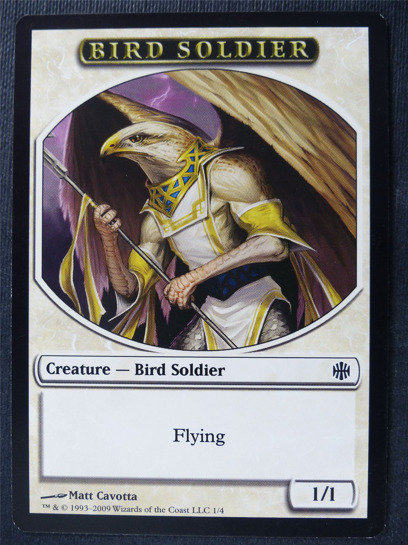 Bird Soldier Token - Mtg Card #4OA