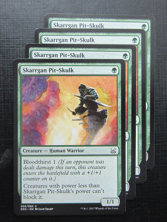 MTG Magic Cards: SKARRGAN PIT-SKULK duel deck x4 # 29H36