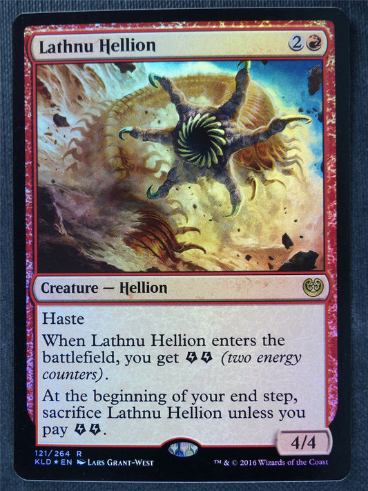 Lathnu Hellion Foil - Mtg Magic Cards #1YZ