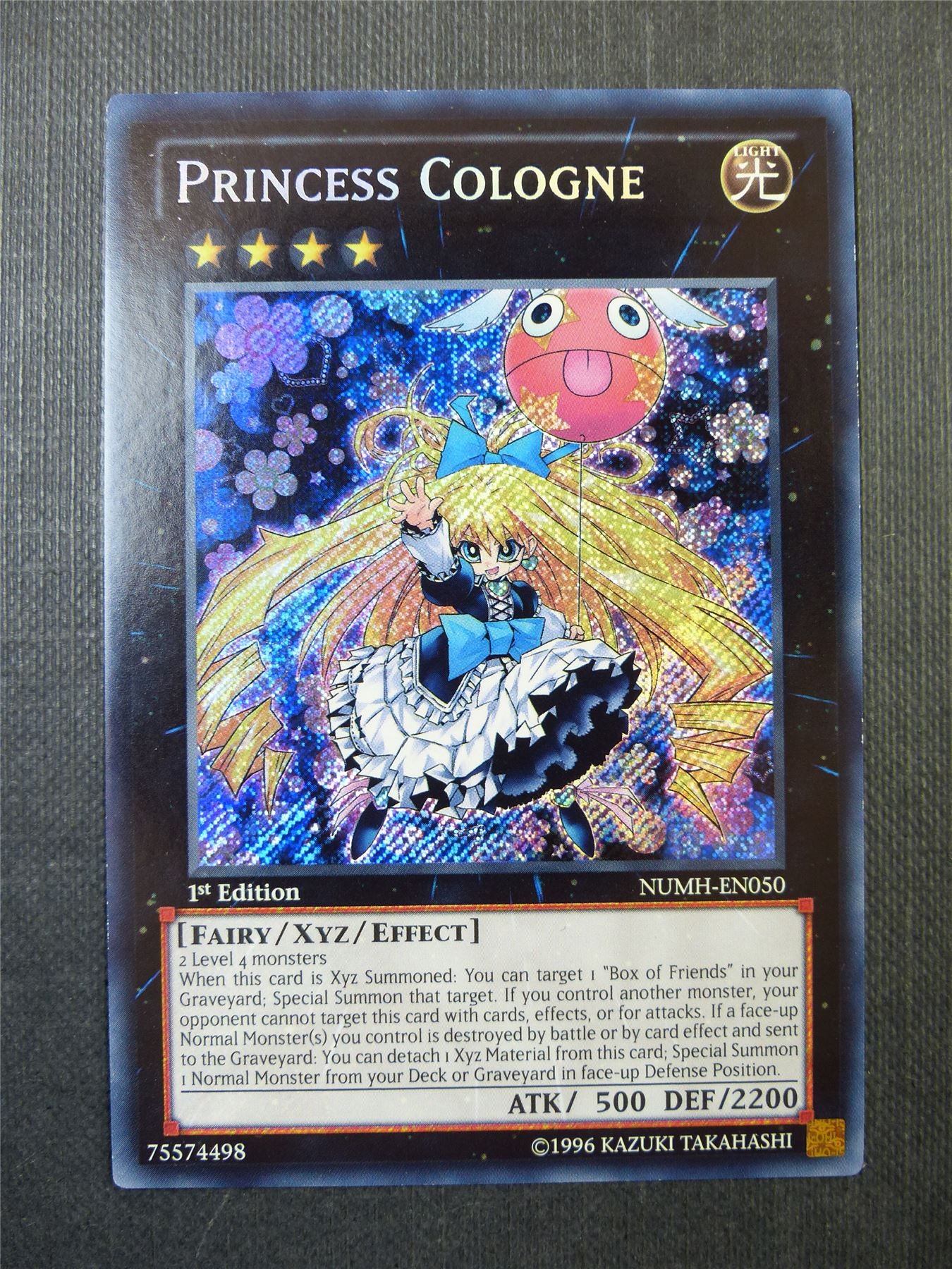 Princess Cologne NUMH Secret Rare - 1st ed Yugioh Card #2WX