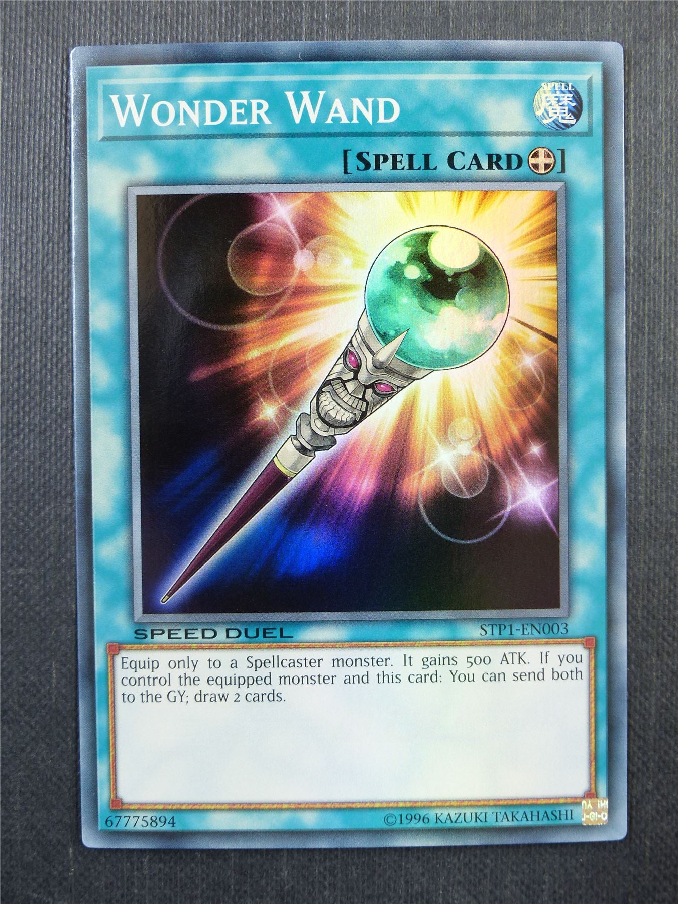 Wonder Wand STP1 Super Rare - Yugioh Card #3YM