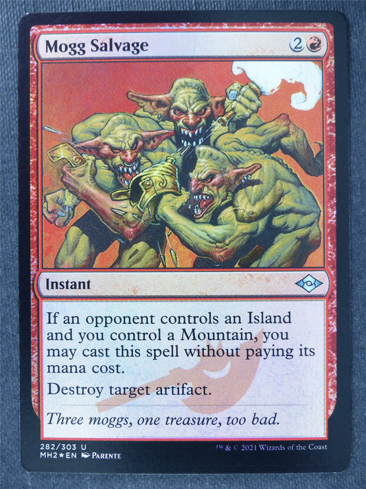 Mogg Salvage Foil - MH2 - Mtg Magic Cards #JC