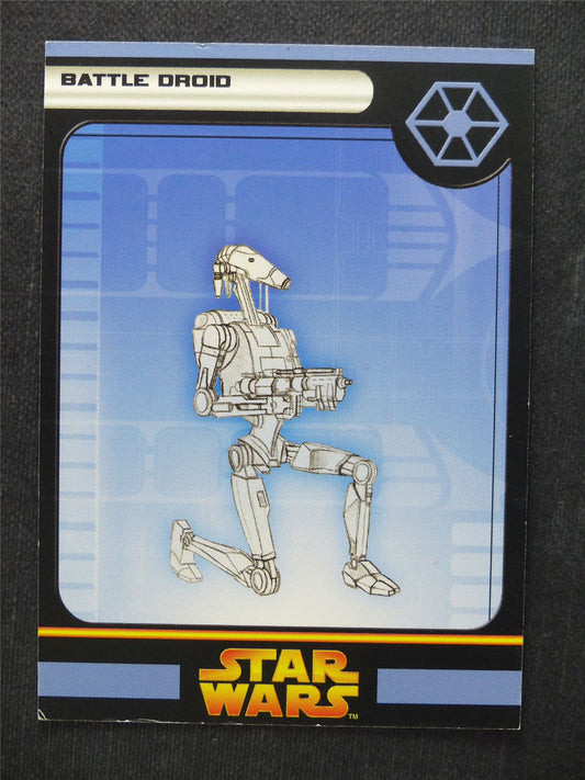 Battle Droid 25/60 - Star Wars Miniatures Spare Cards #84