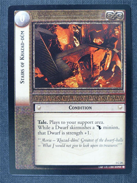 Stairs of Khazad-Dum 1 C 24 - LotrR Cards #3G8