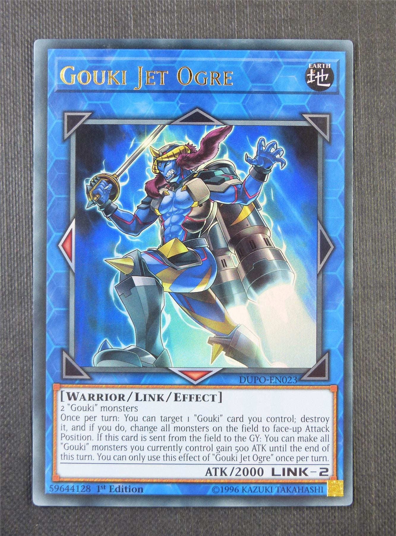 Gouki Jet Ogre DUPO 1st Ed - Ultra Rare - Yugioh Card #7DT