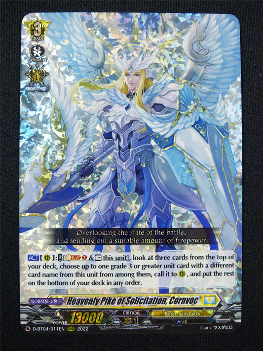 Heavenly Pike of Solicitation Cornvoc D-BT04 RRR - Vanguard Card #319