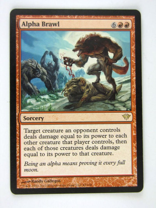 MTG played Cards: ALPHA BRAWL # 13G100